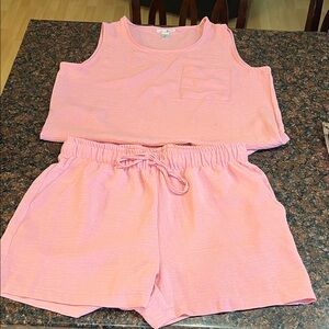 Artisan Ny Pink Women's Shorts Set